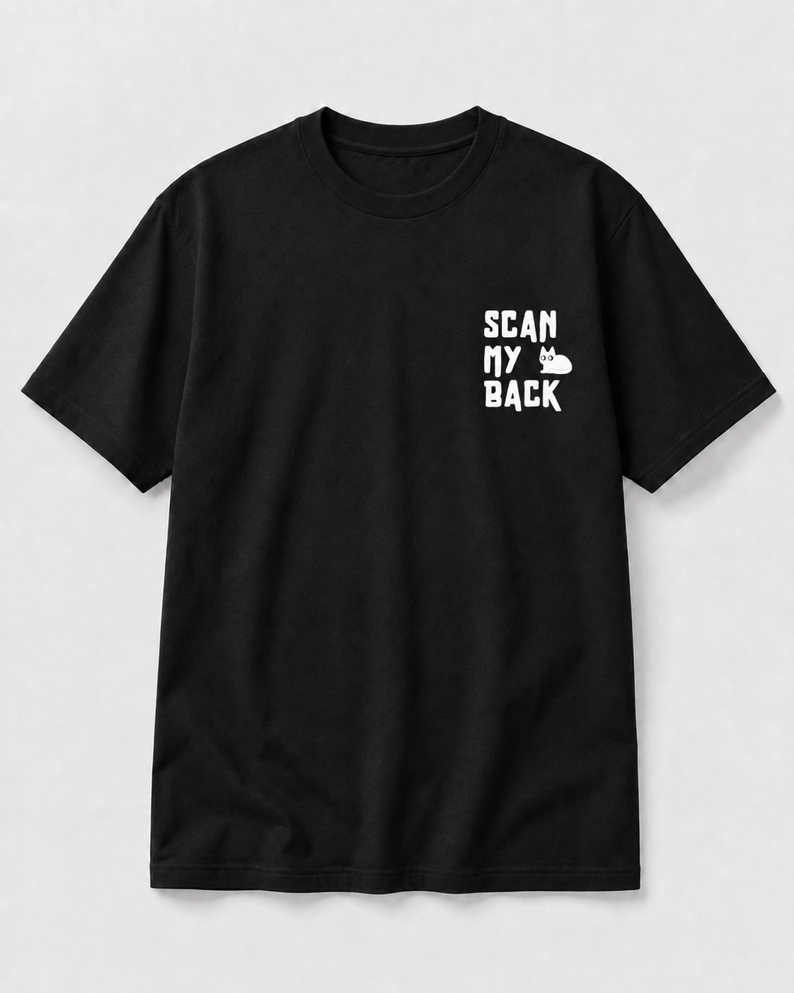 RomeoBlack shirt front example